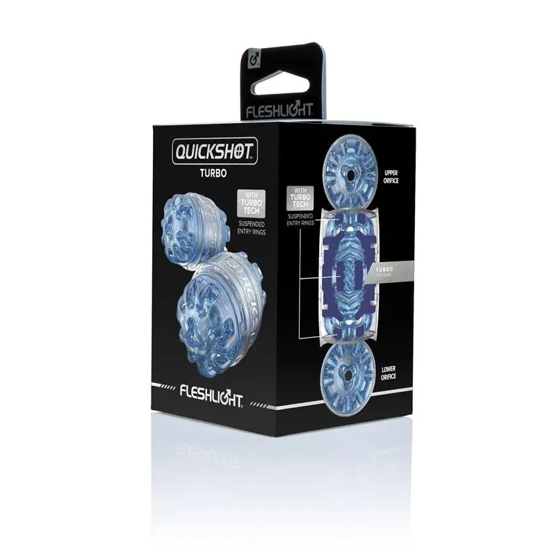Fleshlight Quickshot Turbo Blue Ice masturbators