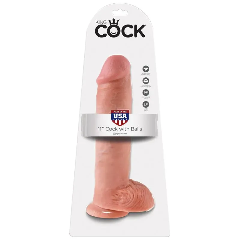 King Cock Cock with Balls 11 фаллоимитатор