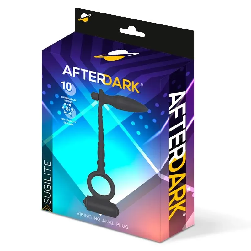 AFTERDARK Sugilite анальная пробка с вибрацией