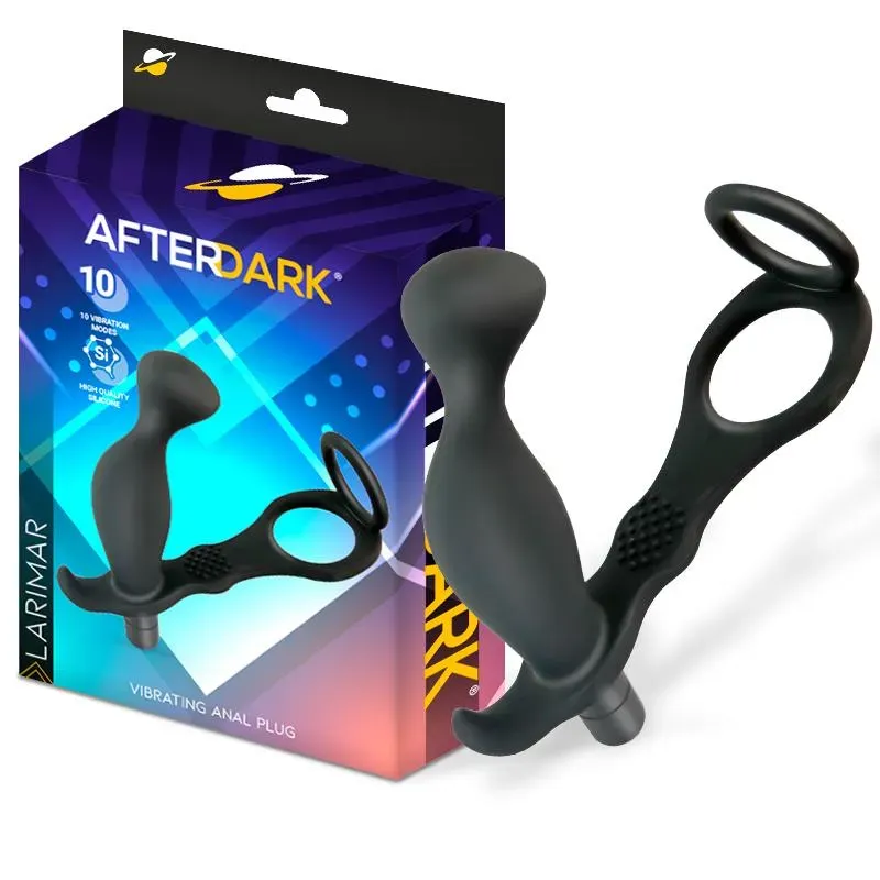 AFTERDARK Larimar анальная пробка с кольцом