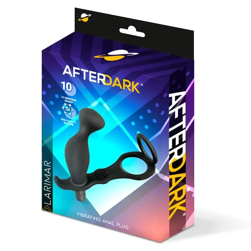 AFTERDARK Larimar анальная пробка с кольцом