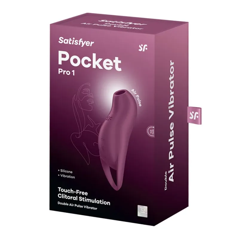 Satisfyer Pocket Pro 1 – klitora stimulators | Noks.lv