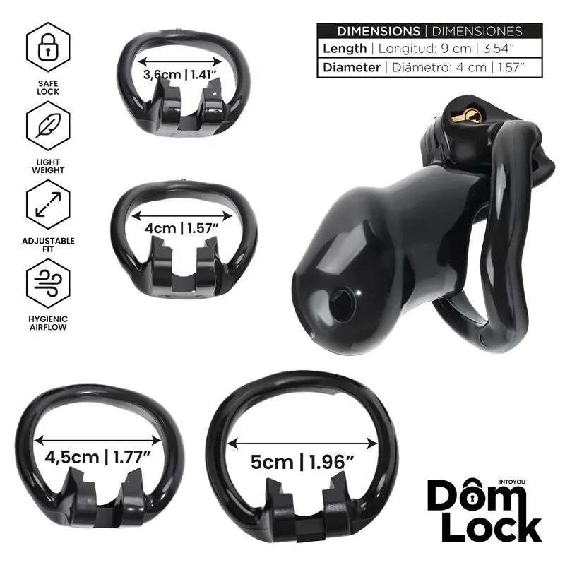 DOMLOCK Guard клетка для пениса, размер S