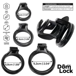 DOMLOCK Bars šķīstības būris ar slēdzeni
