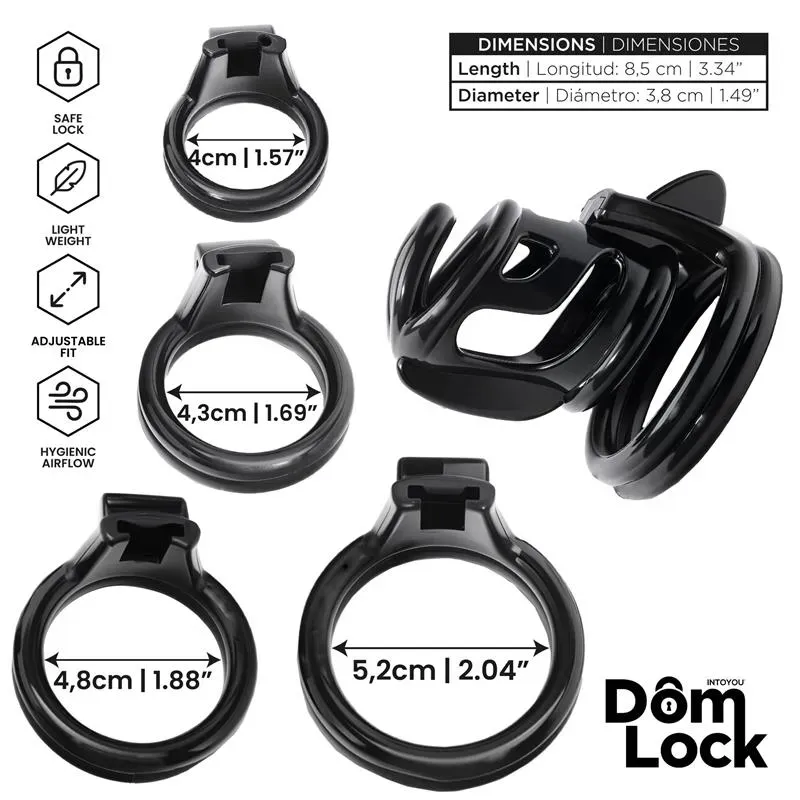 DOMLOCK Bars šķīstības būris ar slēdzeni