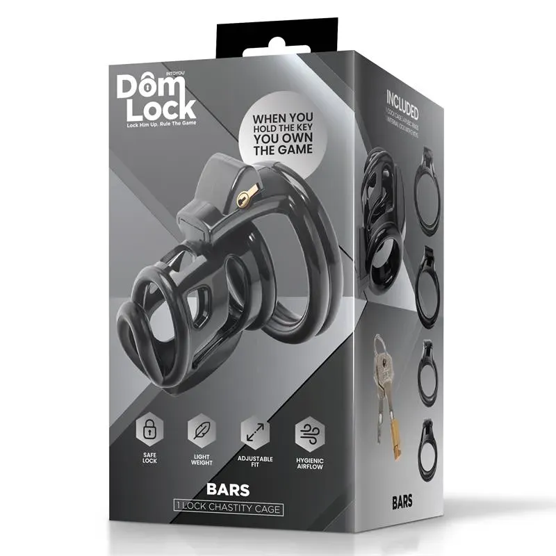 DOMLOCK Bars šķīstības būris ar slēdzeni