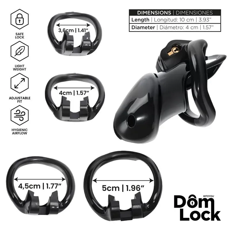 DOMLOCK Closure šķīstības būris ar slēdzeni