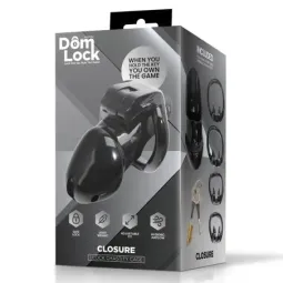 DOMLOCK Closure клетка для пениса с замком
