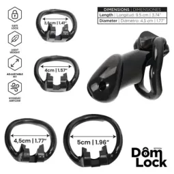 DOMLOCK Guard клетка для пениса, размер M