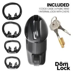 DOMLOCK Guard клетка для пениса, размер M