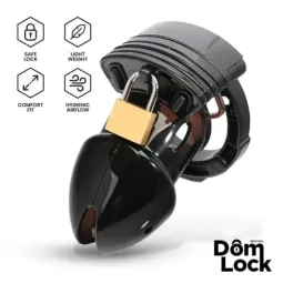DOMLOCK Cell penisa būris ar starplikām