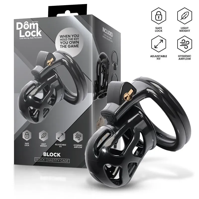 DOMLOCK Block šķīstības būris ar slēdzeni
