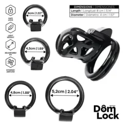 DOMLOCK Block šķīstības būris ar slēdzeni