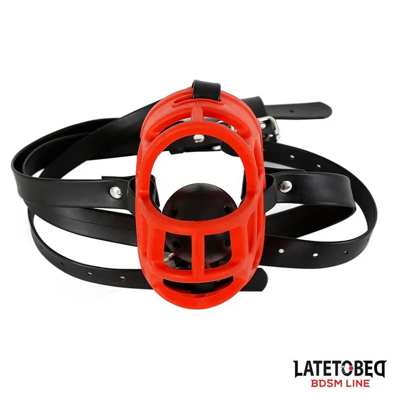 LATETOBED BDSM LINE намордник с кляпом