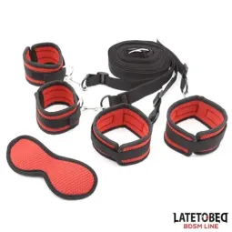 LATETOBED BDSM LINE комплект фиксации к кровати
