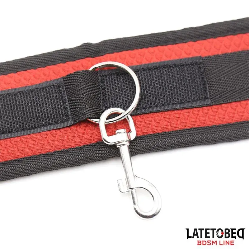 LATETOBED BDSM gultas piesiešanas komplekts ar masku