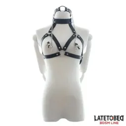 LATETOBED BDSM LINE портупея с кляпом