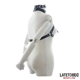 LATETOBED BDSM LINE портупея с кляпом