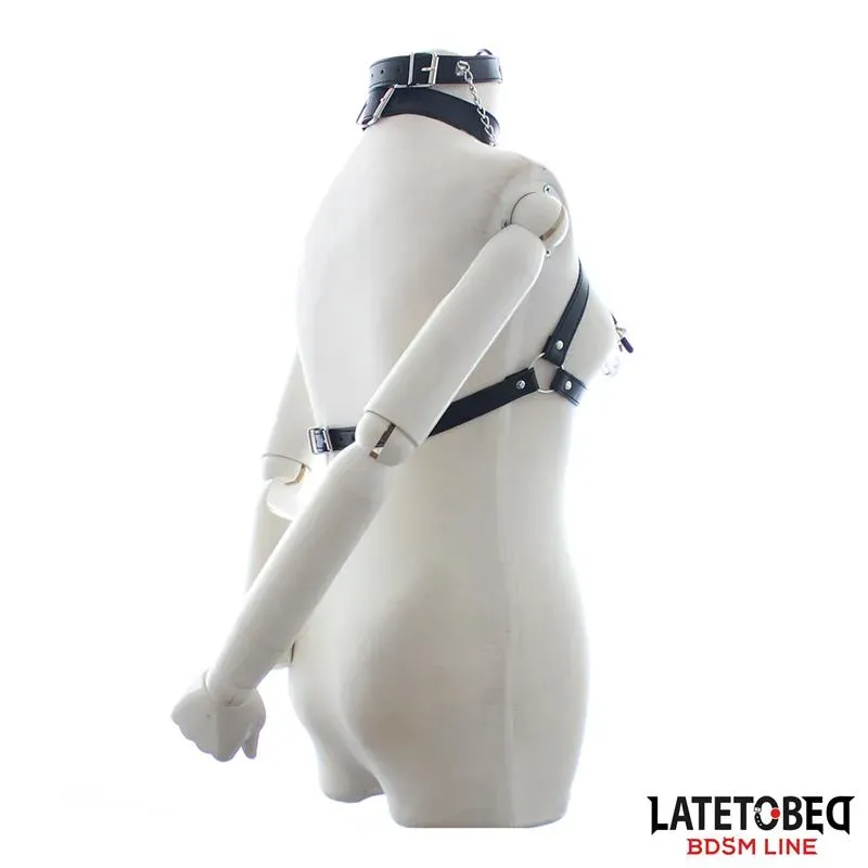 LATETOBED BDSM LINE портупея с кляпом