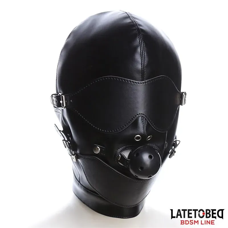 LATETOBED BDSM LINE маска раба с кляпом