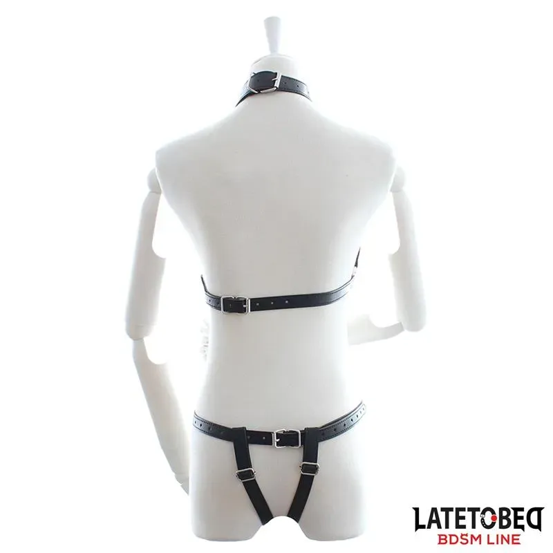 LATETOBED BDSM LINE комплект белья с цепочками