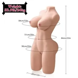 XISE Erica torso masturbators ar triecienfunkciju