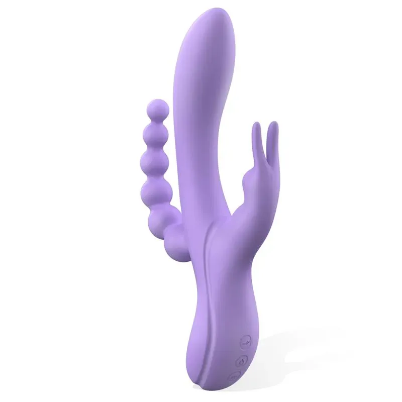 ENGILY ROSS Lindsay trušu vibrators ar anālo ķēdi