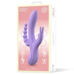 ENGILY ROSS Lindsay trušu vibrators ar anālo ķēdi