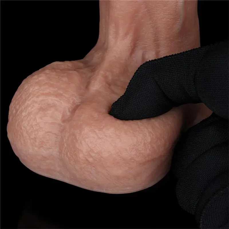 LOVETOY Dual Layered Dildo 9 реалистичный дилдо