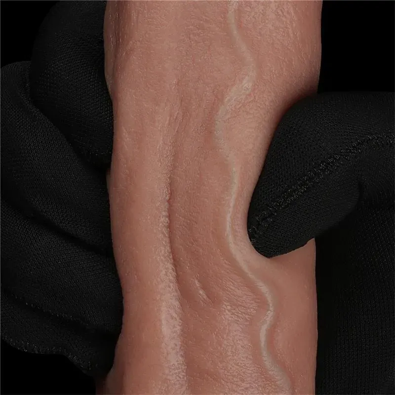LOVETOY Dual Layered Dildo 9 реалистичный дилдо