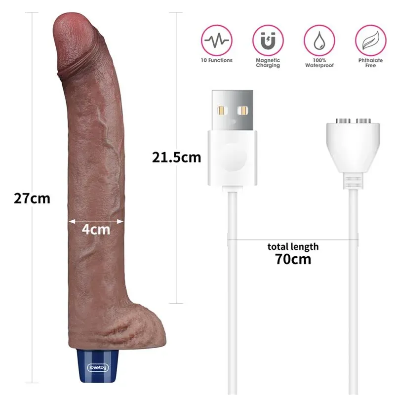LOVETOY Realistic Vibe 11 USB вибратор