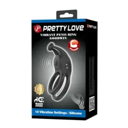 PRETTYLOVE Goodwin вибрирующее двойное кольцо