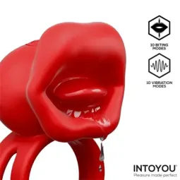 INTOYOU Bittey эрекционное кольцо с вибрацией