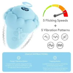 LOVETOY Flicker клиторальный вибратор, синий