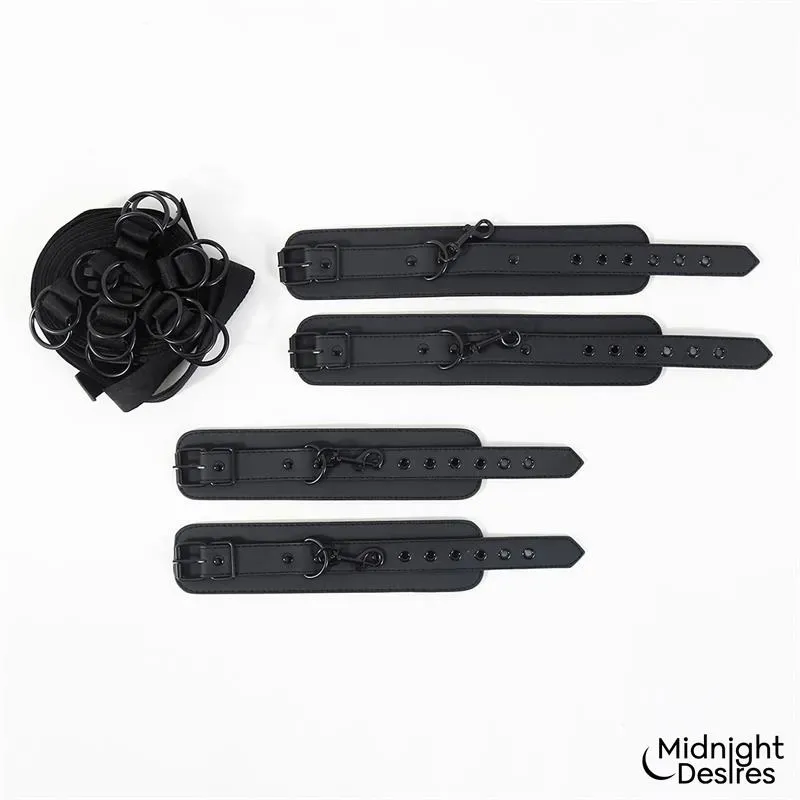MIDNIGHT DESIRES gultas sasiešanas komplekts