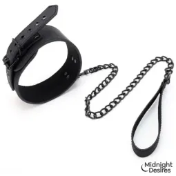 Midnight Desires saišu komplekts ar kaklasiksnu