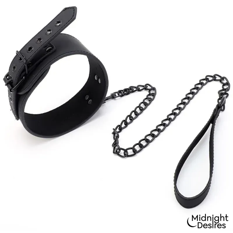 MIDNIGHT DESIRES комплект фиксации с ошейником