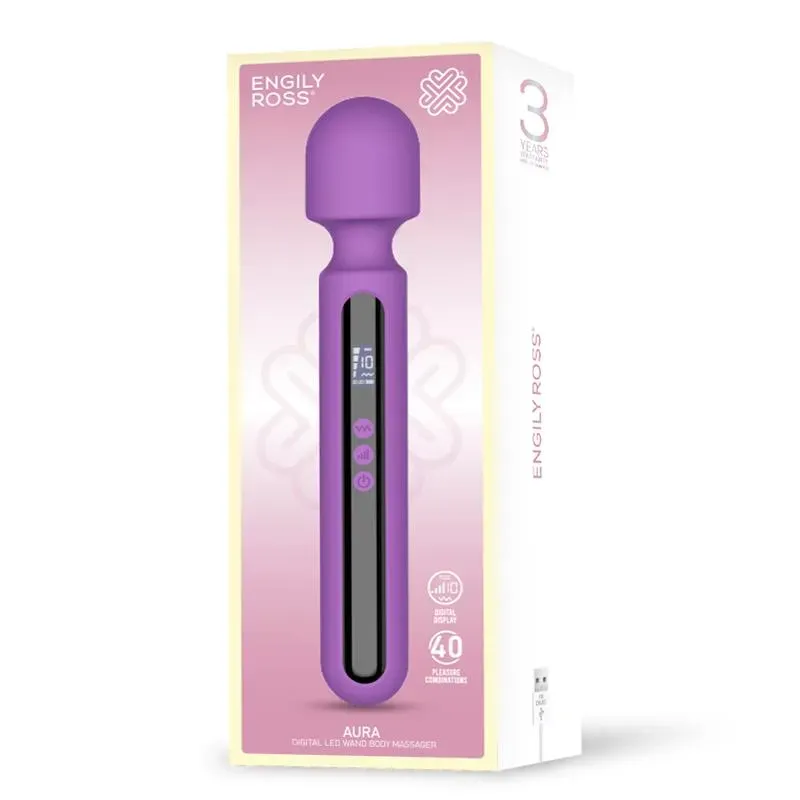 DIGITAL Aura wand masieris ar digitālo ekrānu