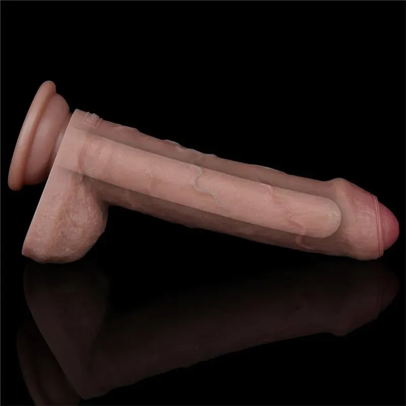 LOVETOY Dual Layered Dildo 8 реалистичный фаллоимитатор