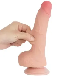 LOVETOY Sliding Skin Dual Layer Dildo 7.5