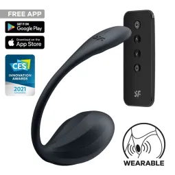 Satisfyer Ribbed Petal Connect App – seksa rotaļlieta