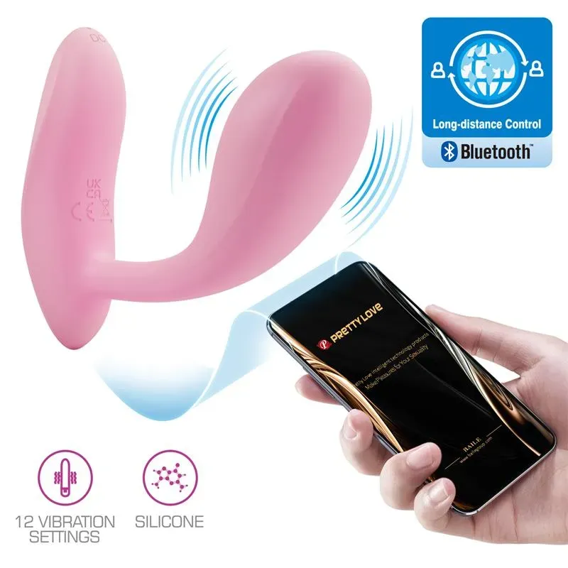 PRETTYLOVE Baird G-punkta vibrators ar lietotni