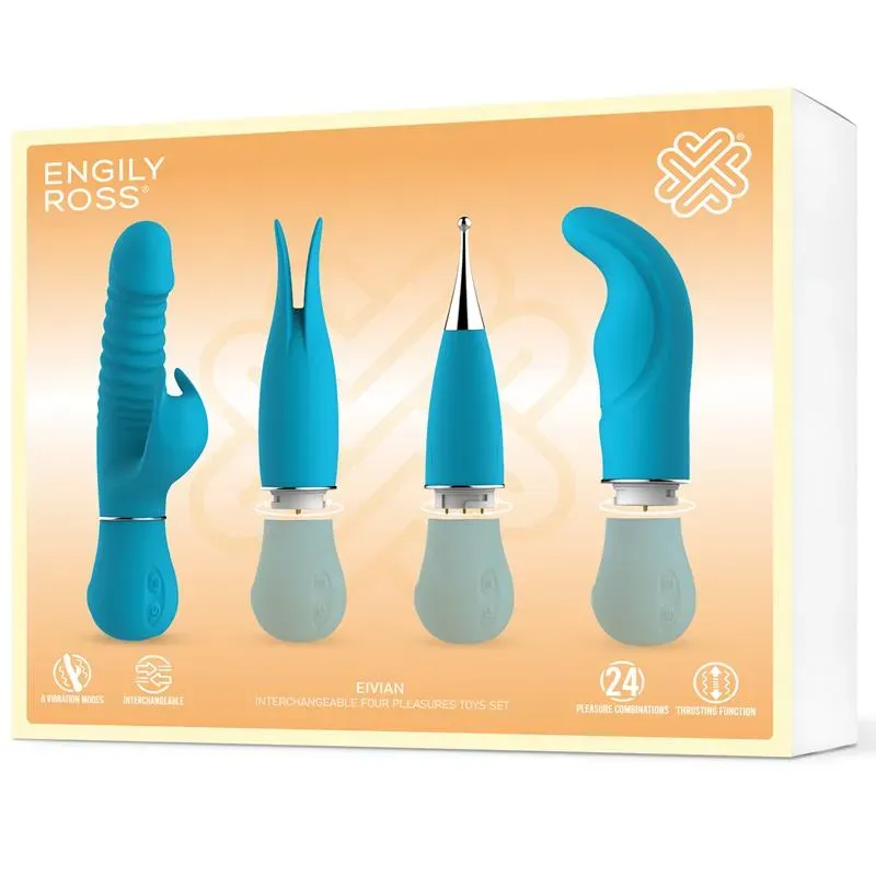 ENGILY ROSS Eivian vibratoru komplekts 4 daļās