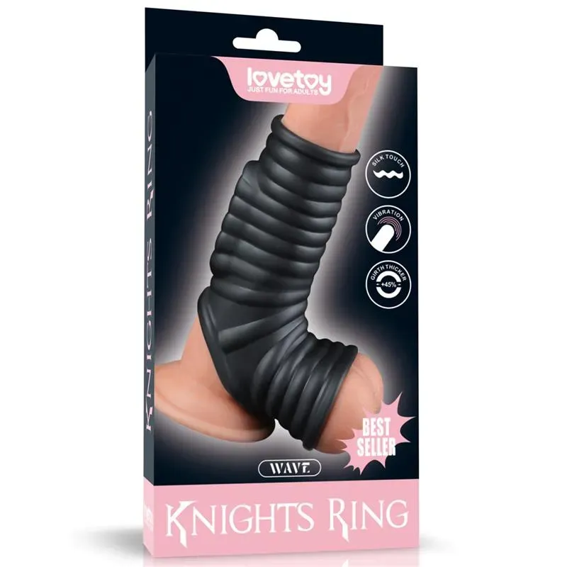 LOVETOY Wave Knights вибрирующее кольцо