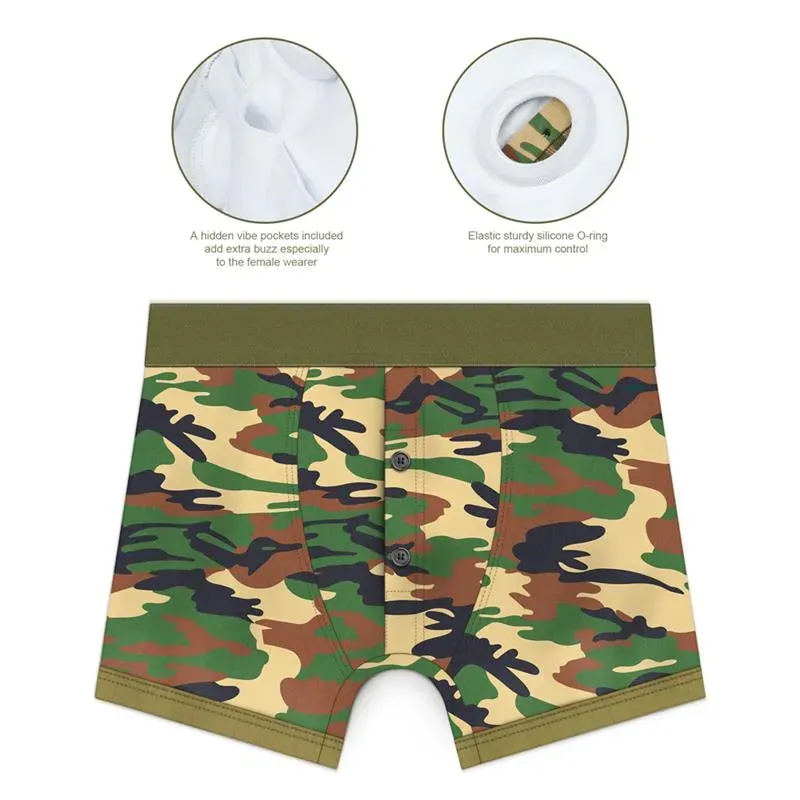 LOVETOY Camo Strapon Shorts трусы для страпона
