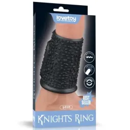 LOVETOY Drip Knights vibrējošais peņa gredzens