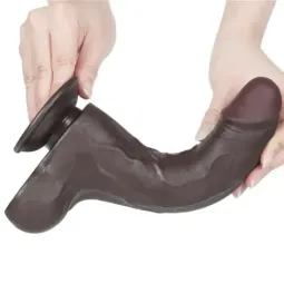 LOVETOY Sliding Skin Dual Layer divslāņu dildo