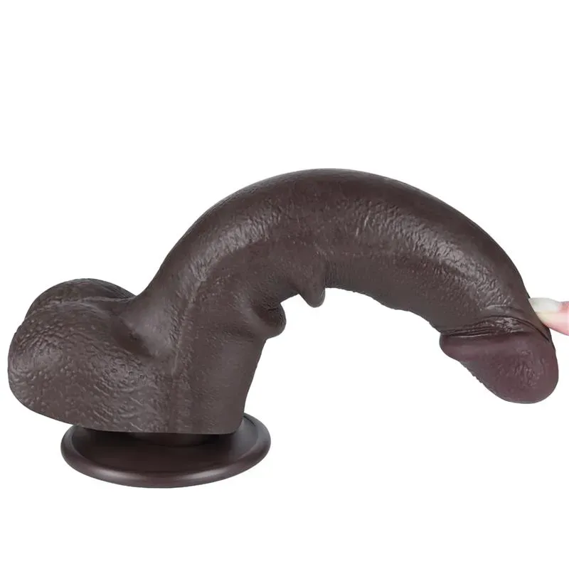 LOVETOY Sliding Skin Dual Layer dildo 22 cm