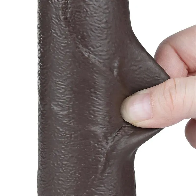 LOVETOY Sliding Skin Dual Layer dildo 22 cm