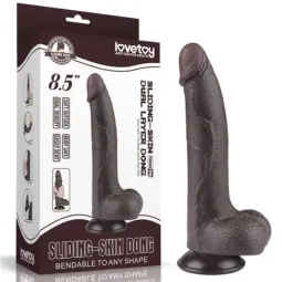 LOVETOY Sliding Skin Dual Layer фаллоимитатор